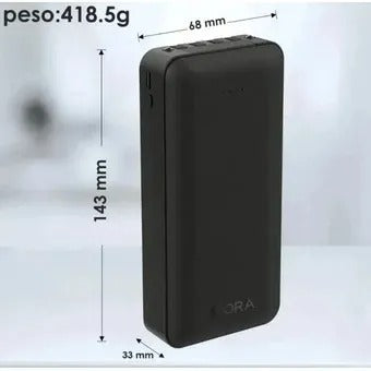 Power Bank Batería Portátil 20000 Mah Un