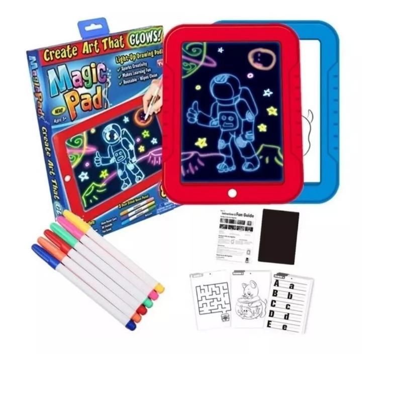 Tableta De Dibujo Con Luz Led Magic Pad