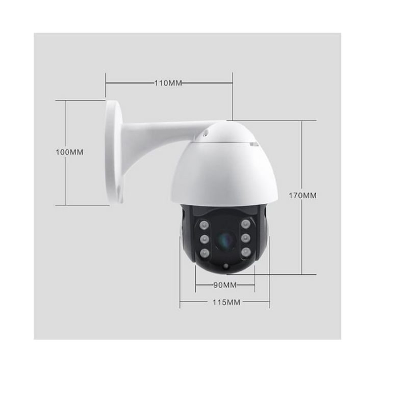 Camara exterior IP Carecam 360 ptz